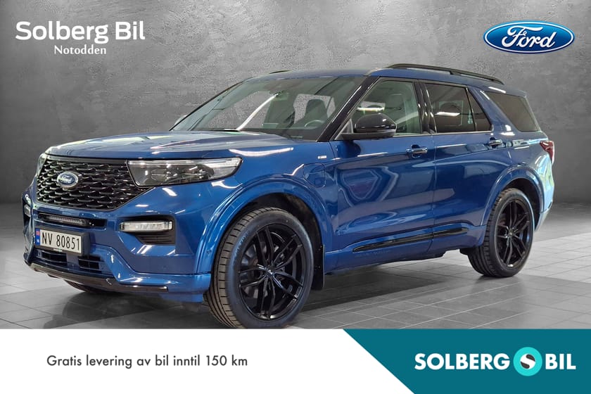 Bilde 1 av Ford Explorer Plug-In Hybrid 457hk/ST-Line/B&O/7-seter/H.feste/ACC/Skinn++