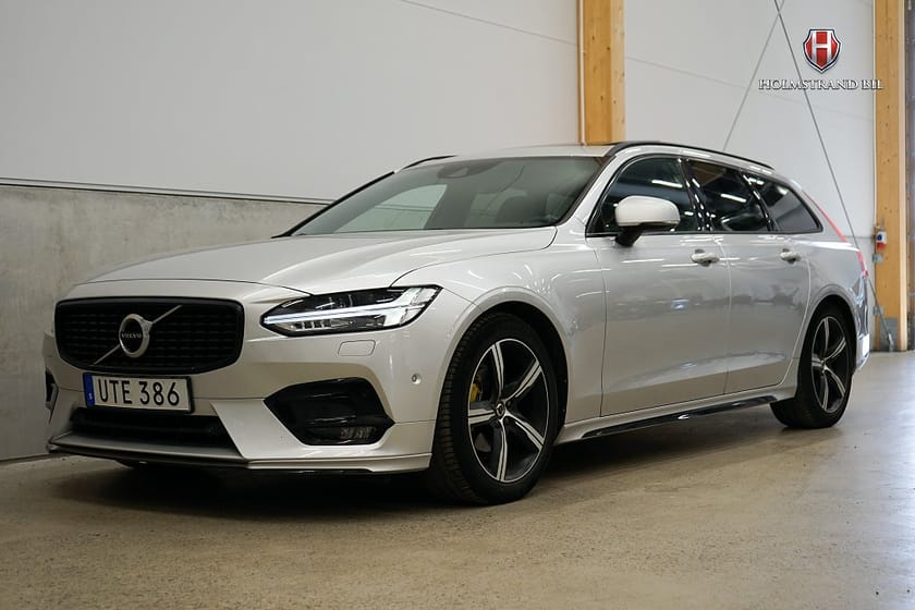 Bild 3 av Volvo V90 D4 R-Design K-rem bytt Pano Drag HUD Dvärm Elstol Bkam