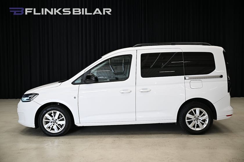 Bild 2 av Volkswagen Caddy 2.0 TDI DSG 122HK 7-Sits|Nedlackad|LED|Dubbeldörr|SeUtr