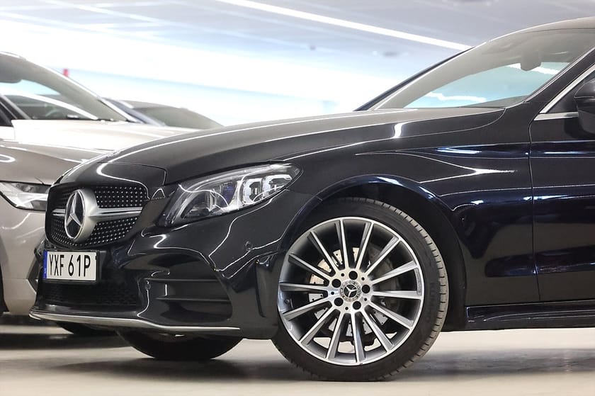Bild 4 av Mercedes-Benz C 220 d 4MATIC Coupé 4M 194hk AMG Line Burmester Pano Navi B-Kamera
