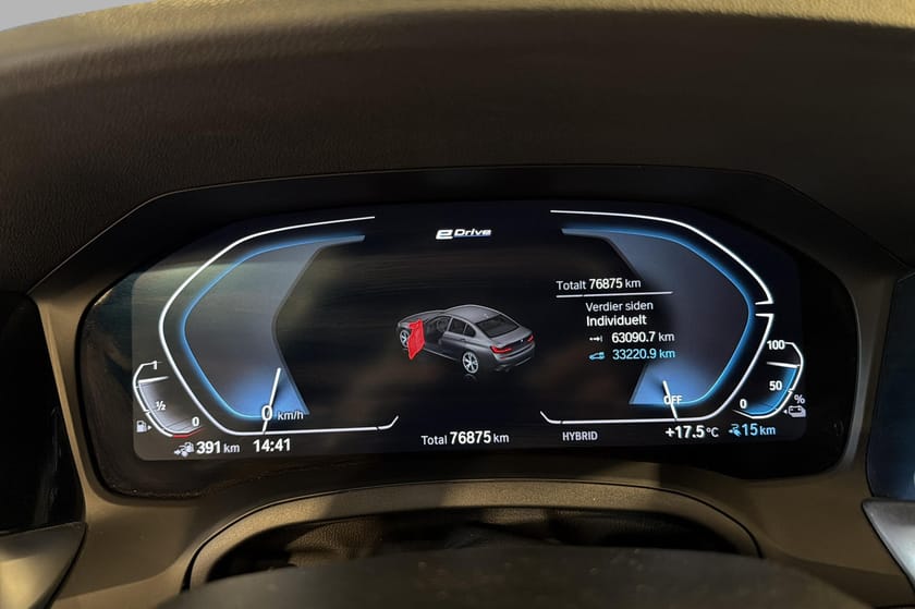Bilde 3 av BMW 330e Sedan M-Sport Krok Sportsseter LED DAB+