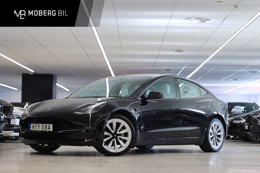 Bild 1 av Tesla Model 3 Long Range AWD 440hk AP Pano Läder Navi Drag