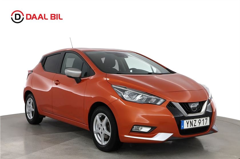 Bild 3 av Nissan Micra 1.0 71HK ACENTA MANUELL BLUETOOTH FARTHÅLLARE