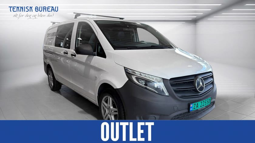 Bilde 1 av Mercedes-Benz Vito 119 CDI 4x4 3.0t Webasto,hengerfeste,ryggekamera 2500 Kg krokvekt