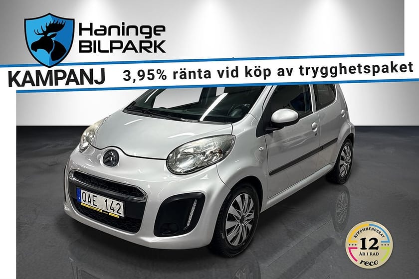 Bild 1 av Citroën C1 5-dr 1.0 / AUTOMAT / LÅGMILARE / NYSERVAD!