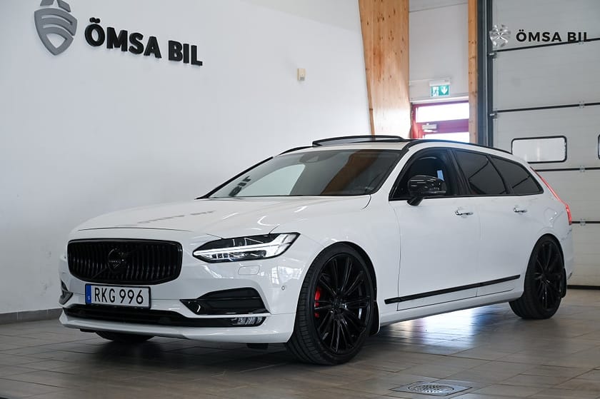 Bild 2 av Volvo V90 D4 AWD Inscription HuD Carplay Navi Panorama 190hk