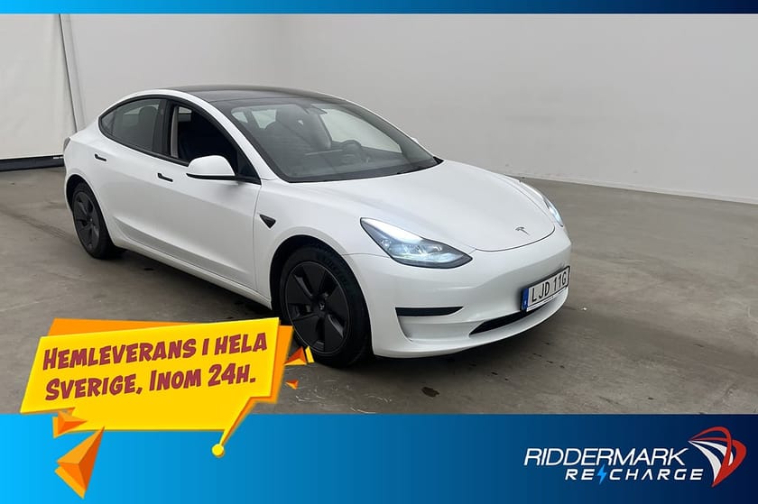 Bild 3 av Tesla Model 3 Standard Range 283hk Uppgraderad AP Svensksåld