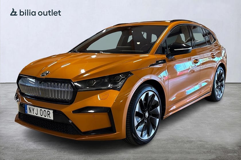 Bild 1 av Škoda Enyaq iV 80x Skoda AWD / Pano / 360-kamera / Head-Up / Keyless / Moms