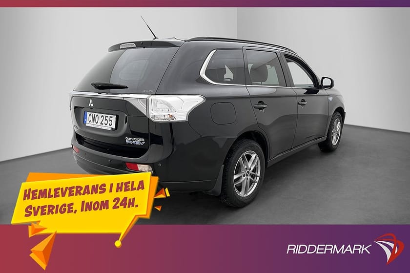 Bild 5 av Mitsubishi Outlander PHEV CVT 4WD Business Kamera Navi Skinn