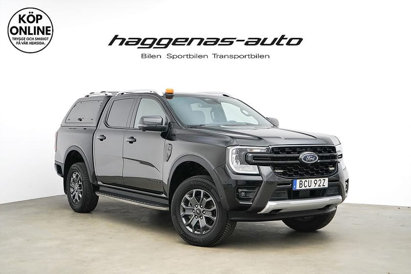 Bild 1 av Ford Ranger Dubbelhytt Wildtrak 2.0 e-4WD / 205hk / Värmare / Moms
