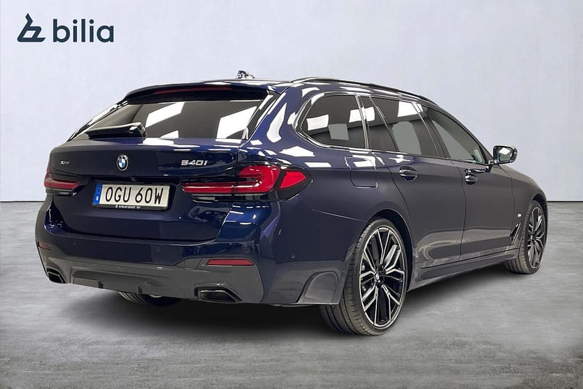 Bild 5 av BMW 540i xDrive Touring 540 Touring-Msport-Pano-B&W-Laser-Massage-Läder