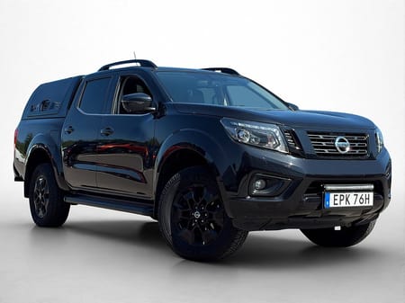 Nissan Navara Dubbelhytt N-Guard 2.3 4WD Drag Diff CARPLAY Kåpa Moms