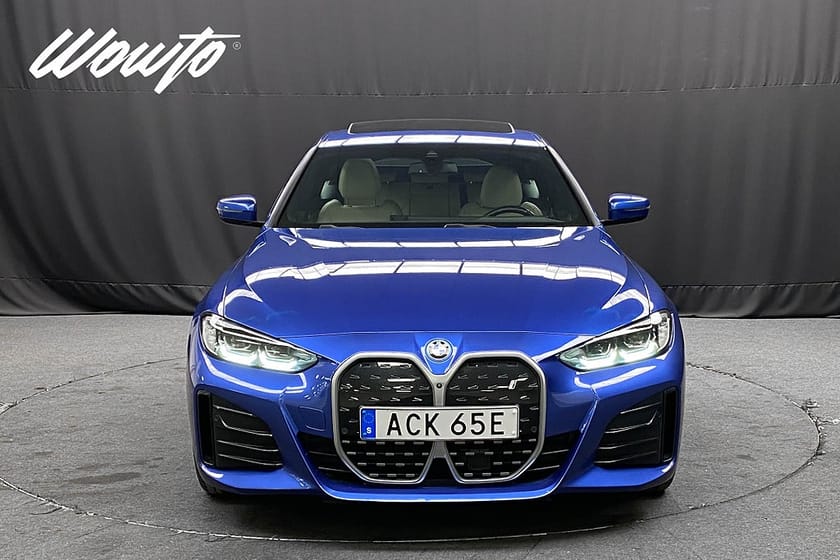 Bild 2 av BMW i4 eDrive40 Gran Coupé 340HK M-Sport /360 /Taklucka /Drag/Moms