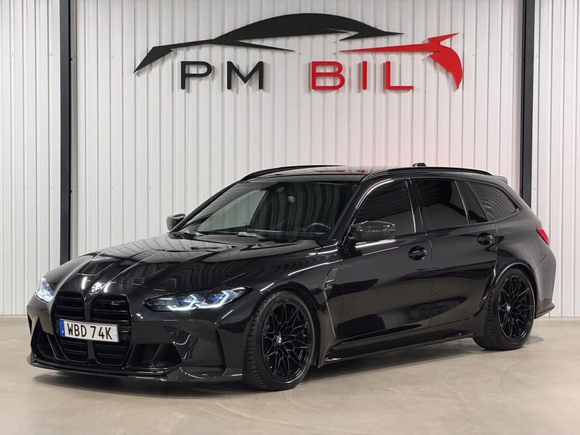 Bild 1 av BMW M3 Competition Touring xDrive / Skalstolar / Kolfiber / S&V-Hjul