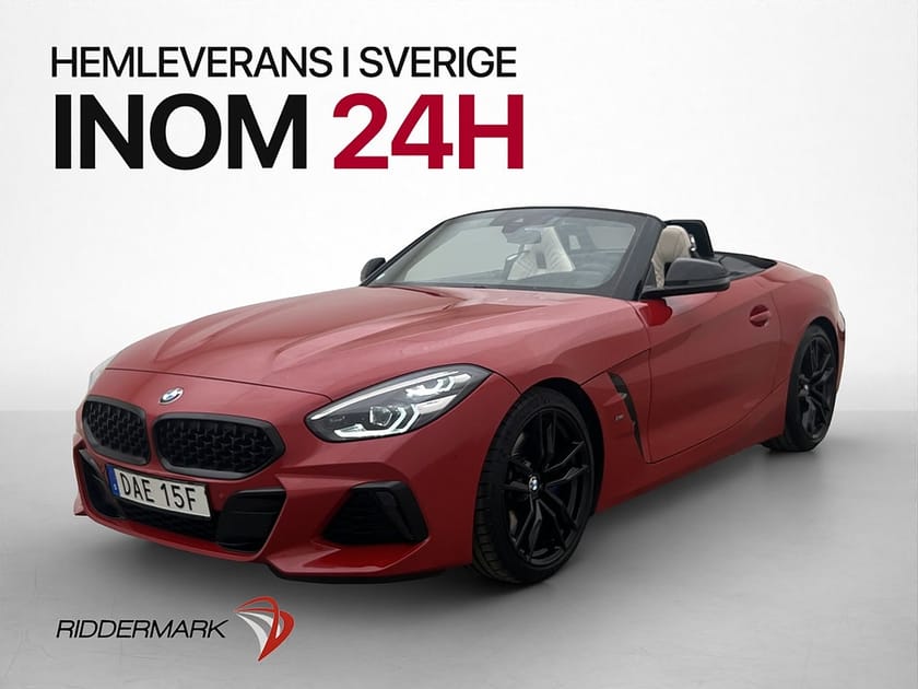 Bild 3 av BMW Z4 M40i 340hk Adaptiv-Fjädring H/K HUD Kamera Svensksåld