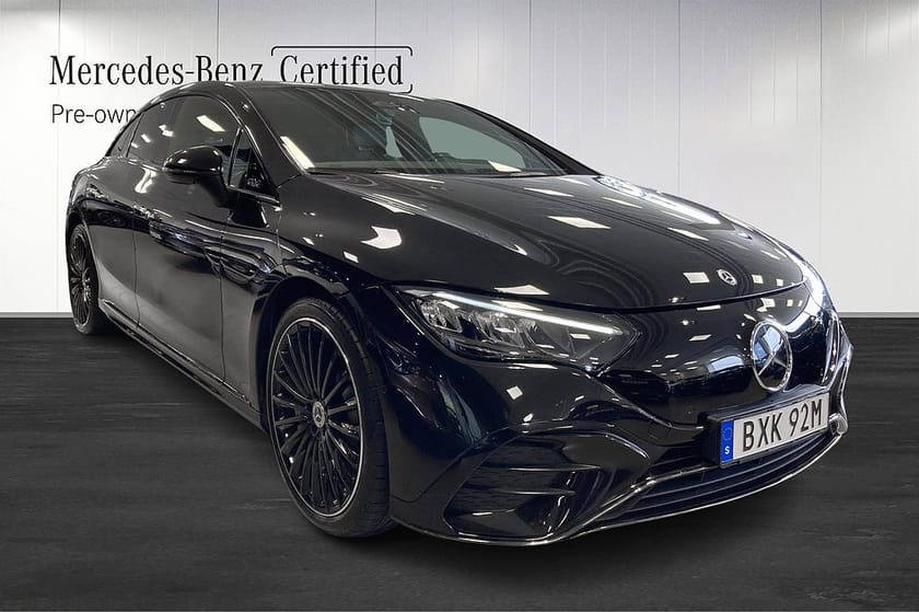 Bild 2 av Mercedes-Benz EQE 350+ AMG Line|Luftfjädring|Drag|Burmester
