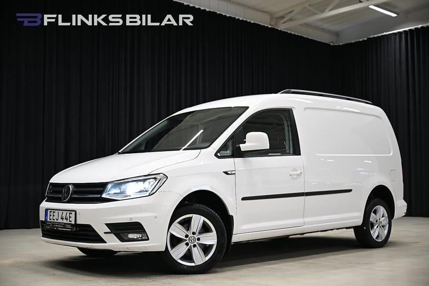 Bild 1 av Volkswagen Caddy Maxi Van 4Motion 150HK Nedlackad|LED|Inredd|Drag|Värmare