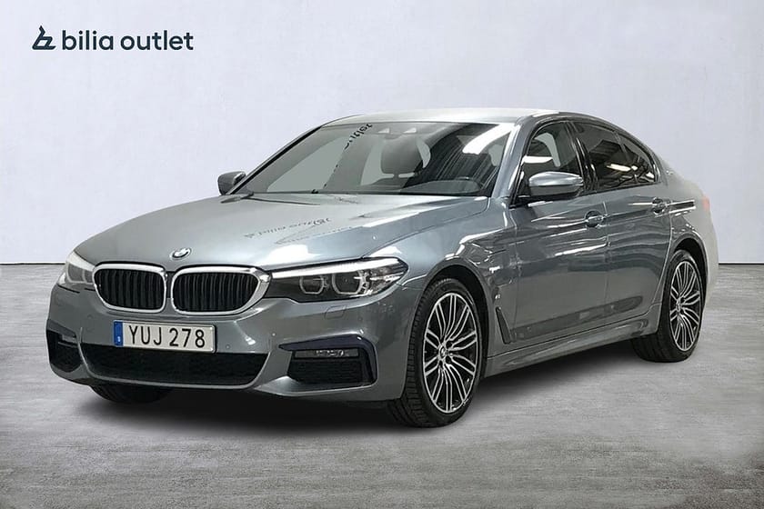 Bild 1 av BMW 530e iPerformance Sedan aut M Sport 252hk Navi Backkamera HiFi Rattvärm