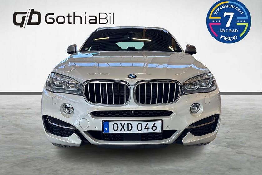 Bild 2 av BMW X6 M50d Aut M Sport HUD Värmare Navi Pano Drag Läder Nybes