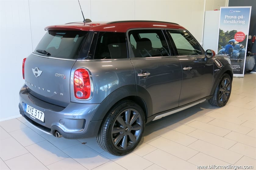 Bild 5 av MINI Countryman Cooper S 190hk Park Lane Chili 1 Ägare V-Hjul