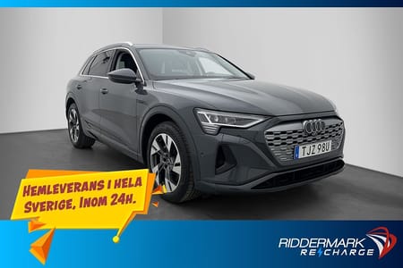 Audi Q8 50 e-tron quattro Luftfjädring Dragkrok Kamera Skinn