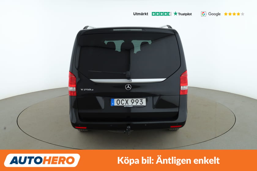 Bild 4 av Mercedes-Benz V 250d 3.1t Lång / Värmare, Dragkrok, 8-sits