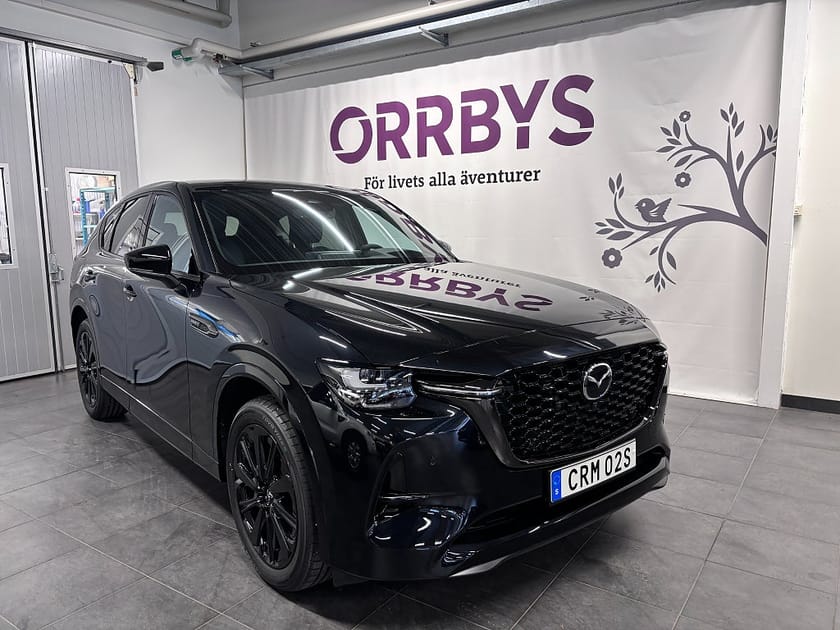Bild 1 av Mazda CX-60 PHEV 327hk Homura, Conv & Sound, Akustikrutor fram 2026