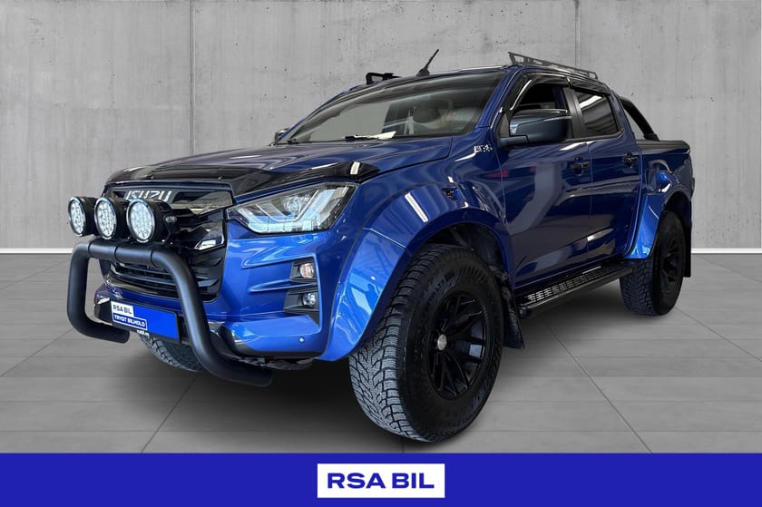 Bilde 1 av Isuzu D-Max Dobbelcab 163 hk DobCab AT35 Black/Magnum edition. NYBIL GAR!