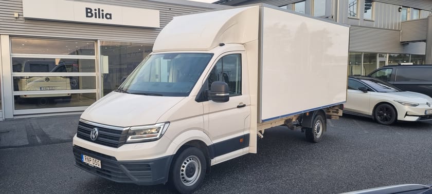 Bild 1 av Volkswagen Crafter Chassi 35 Enkelhytt L4 4490 mm 2,0 TDI 177 hk 8-växlad automat med Volymskåp