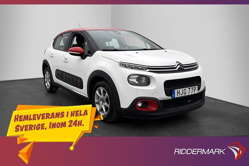 Bild 1 av Citroën C3 1.2 PureTech A-CarPlay LaneAssist Låg Skatt PDC