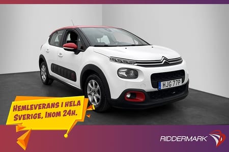 Citroën C3 1.2 PureTech A-CarPlay LaneAssist Låg Skatt PDC