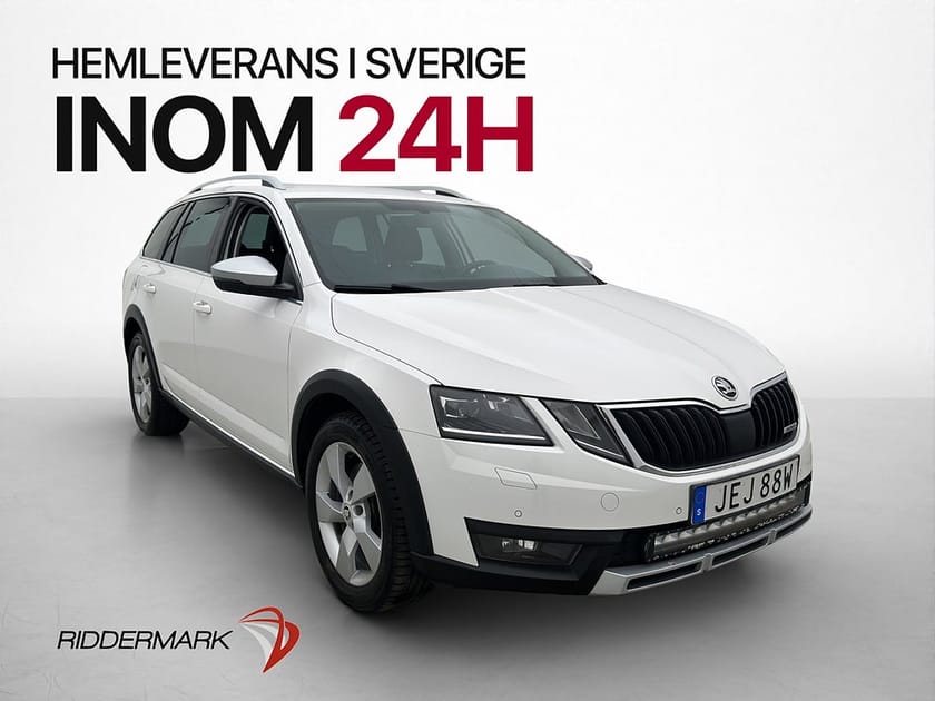 Bild 3 av Škoda Octavia Scout Skoda 190hk 4x4 Premium Kamera Drag Värmare