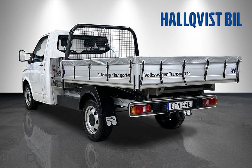 Bild 4 av Volkswagen Transporter Chassi Cab 150Hk Tippflak Leasbar Drag Värmare Kamera