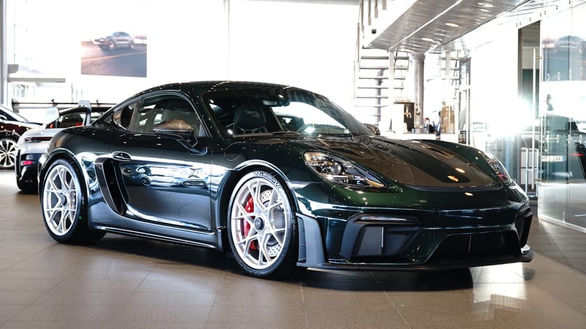 Bild 1 av Porsche 718 Cayman GT4 RS / Weissach / PTS Verdezeltweg Met