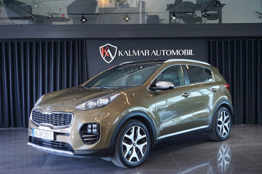 Bild 1 av Kia Sportage 2.0 CRDi AWD GT-Line 185hk Aut Drag Kamera Panorama