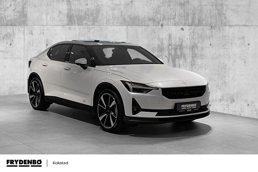 Bilde 1 av Polestar 2 Long range Dual motor LRDM 78KWH PLUS PILOT KROK|20"|360|PANO|H&K|PIXEL