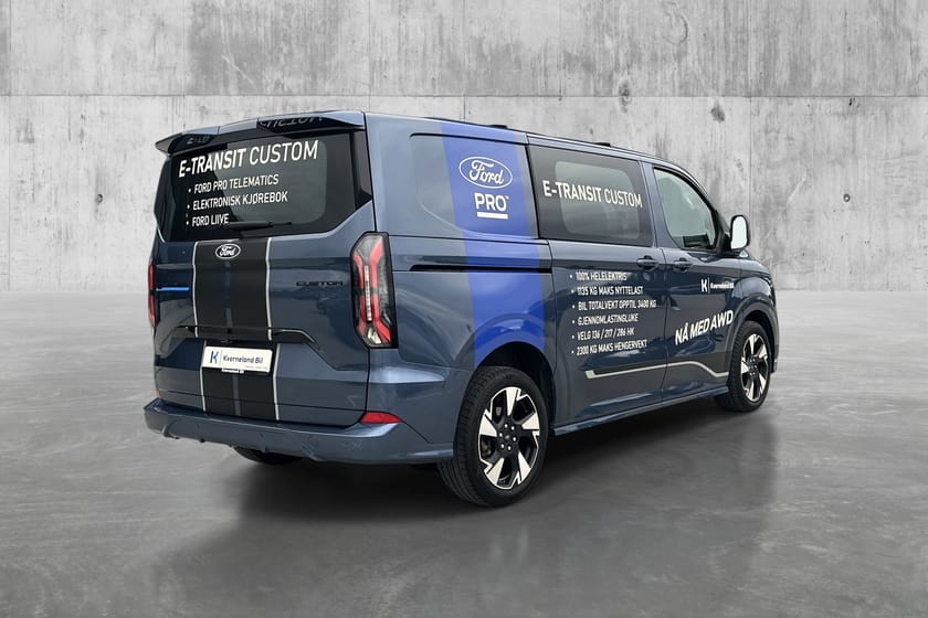 Bilde 5 av Ford E-Transit Custom 320 Sport L1 286hk ACC/360-kamera/Varme ratt/Krok