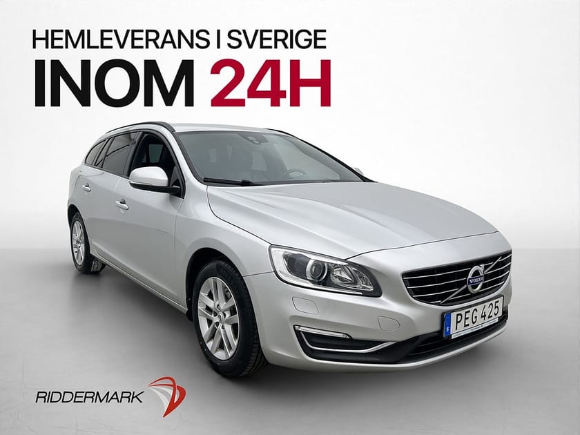 Bild 1 av Volvo V60 D3 150hk Momentum VOC Värm Dragkrok Skinn
