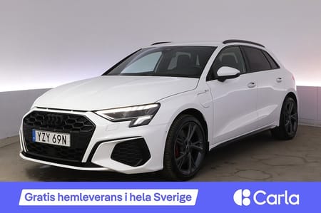 Audi A3 Sportback 45 TFSI e SB PHEV Full S-Line B&O Kamera LED V-däck