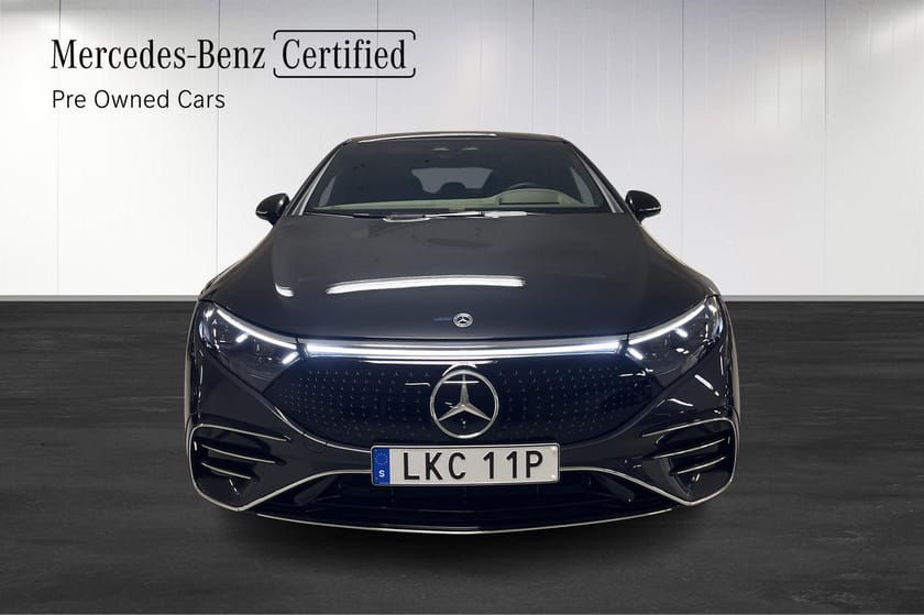 Bild 2 av Mercedes-Benz EQS 580 4MATIC AMG / Pano / RattVä / Akustikglas