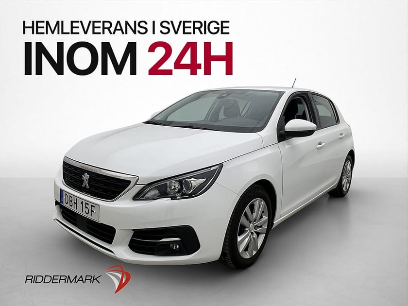 Bild 1 av Peugeot 308 131hk Active M&K-Värmare P-Sensorer Farthållare