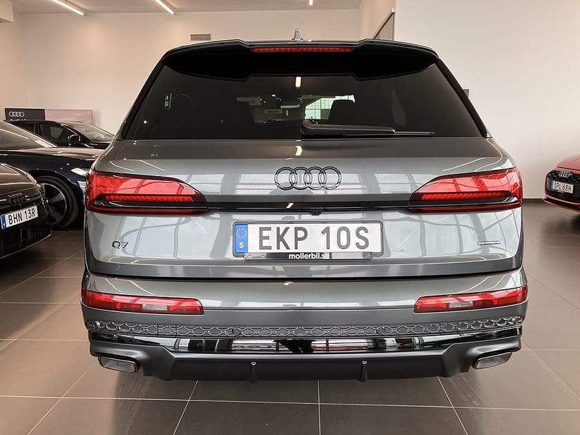 Bild 5 av Audi Q7 60 TFSI e quattro TFSIe 490hk S-Line Selection Black Carbon