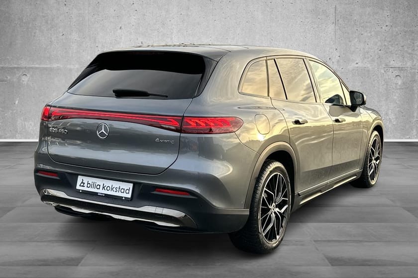Bilde 3 av Mercedes-Benz EQS SUV 450 4MATIC 4Matic,Burmeister,4hjulsstyring,Pano,HUD,H-Feste