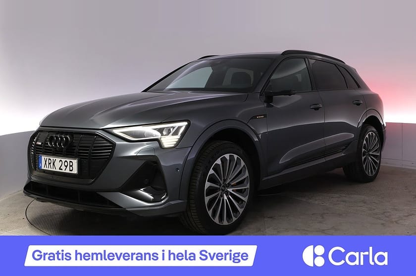 Bild 1 av Audi e-tron 55 quattro S-line Adv. Pano 360 Elstol B&O Drag