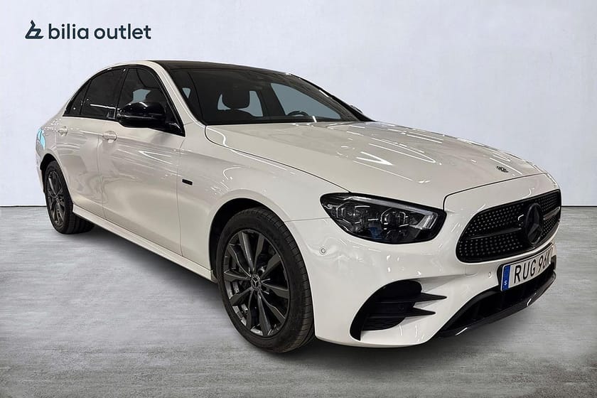 Bild 5 av Mercedes-Benz E 300 e 4MATIC 4M AMG Line Nightpackage/ B-Kam / Navi / Värmare