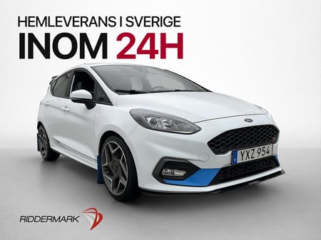 Ford Fiesta ST 200hk Recaro B&O Maxton Rattvärme CarPlay