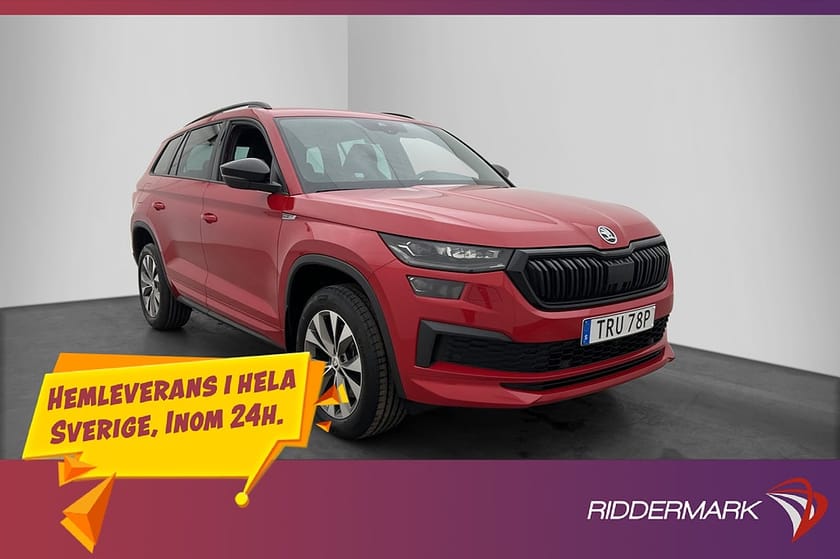 Bild 1 av Škoda Kodiaq Skoda 2.0 TSI 4x4 Sportline Cockpit P-Värm B-Kam Drag