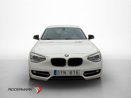 BMW 116i 116 136hk Sport line Motorvärmare Farthållare