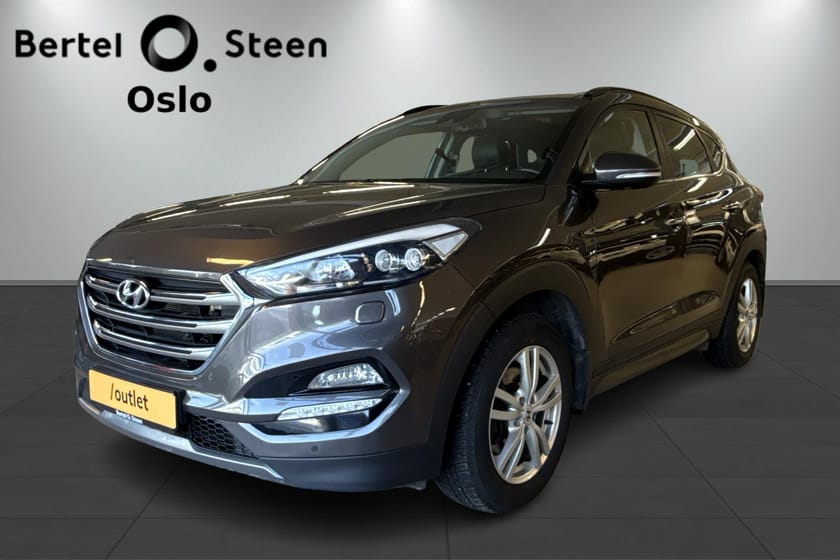 Bilde 1 av Hyundai Tucson 1,6 177HK 4WD / PANORAMA / SKINN / NAVIGASJON /KAMERA