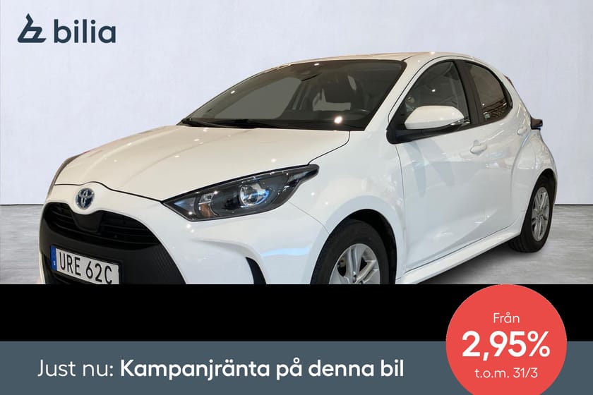 Bild 1 av Toyota Yaris Hybrid 1,5 Active Komfortpaket V-HJUL